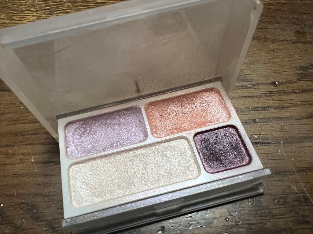 アイカラー4色タイプ/無印良品/アイシャドウパレットを使ったクチコミ(1枚目)