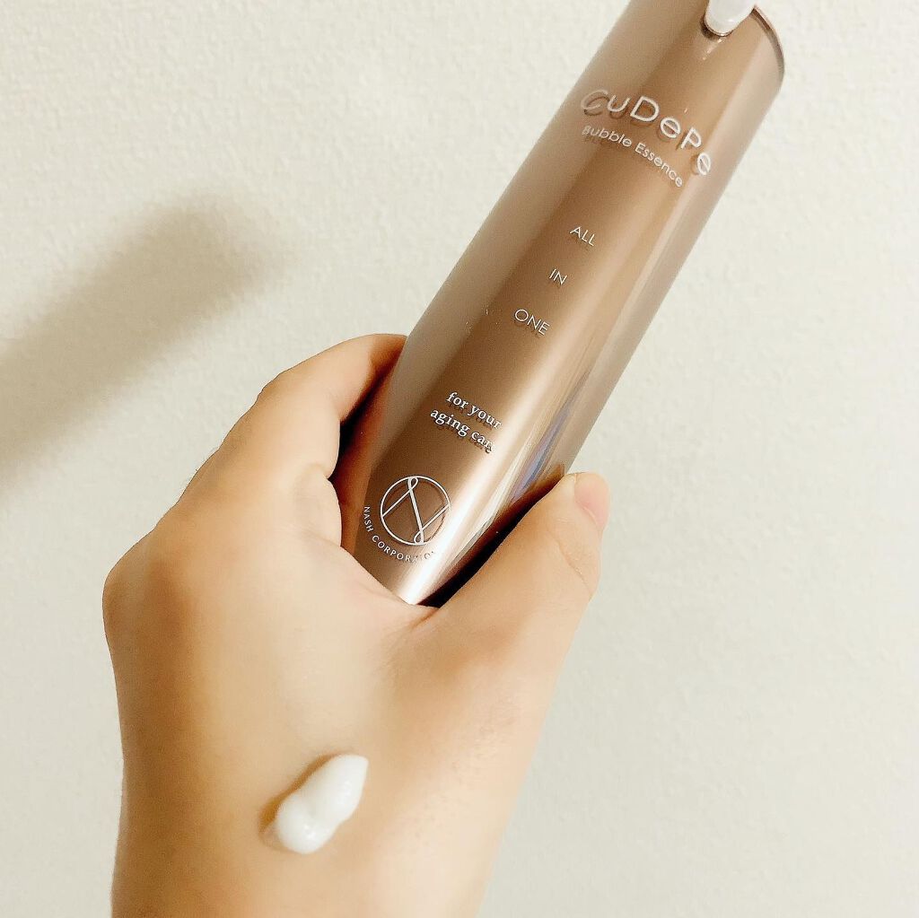 CuDePe バブルエッセンス/nash/オールインワン化粧品を使ったクチコミ（2枚目）