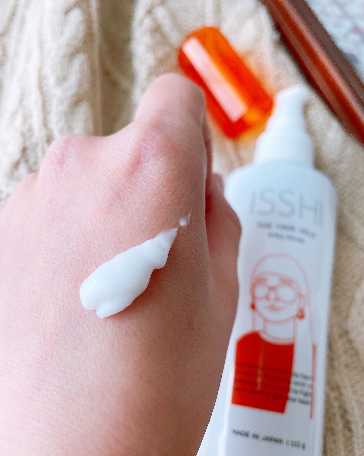 イッシ ザ ヘアミルク シルキーモイスト（ ピュアフラワーブーケ）/ISSHI/アウトバストリートメントを使ったクチコミ（3枚目）