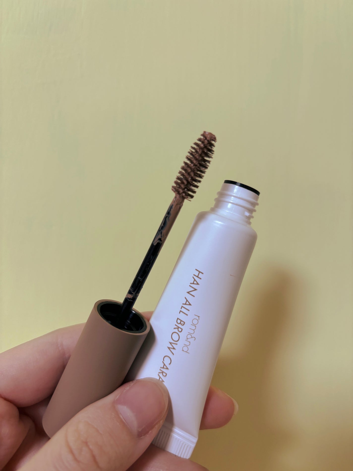 ハンオールブロウカラ/rom&nd/眉マスカラを使ったクチコミ(2枚目)
