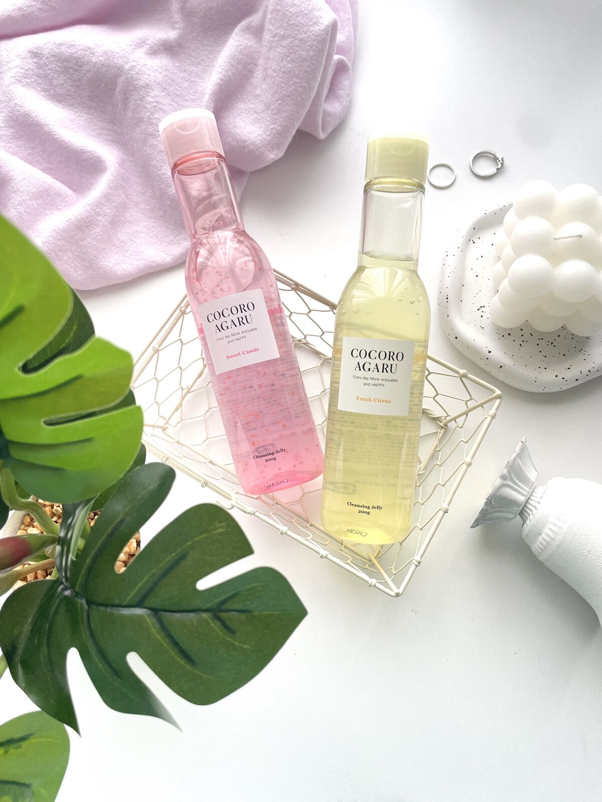 クレンジングジュレ シトラスミックス/cocoroagaru/クレンジングジェルを使ったクチコミ（1枚目）