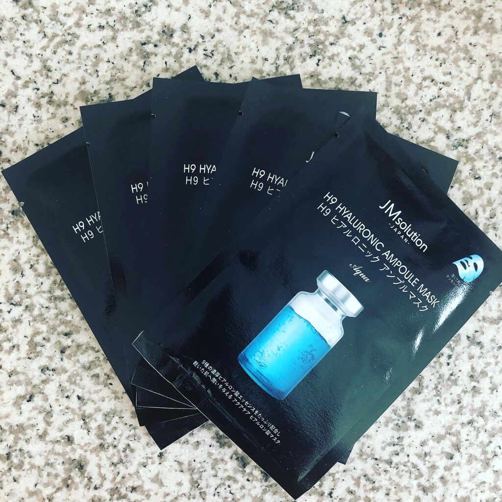 H9 ヒアルロニック アンプルマスク/JMsolution/シートマスク・パックを使ったクチコミ（3枚目）