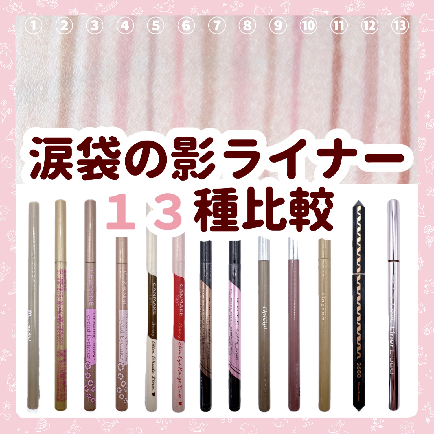 描くふたえアイライナー/CEZANNE/リキッドアイライナーを使ったクチコミ（1枚目）