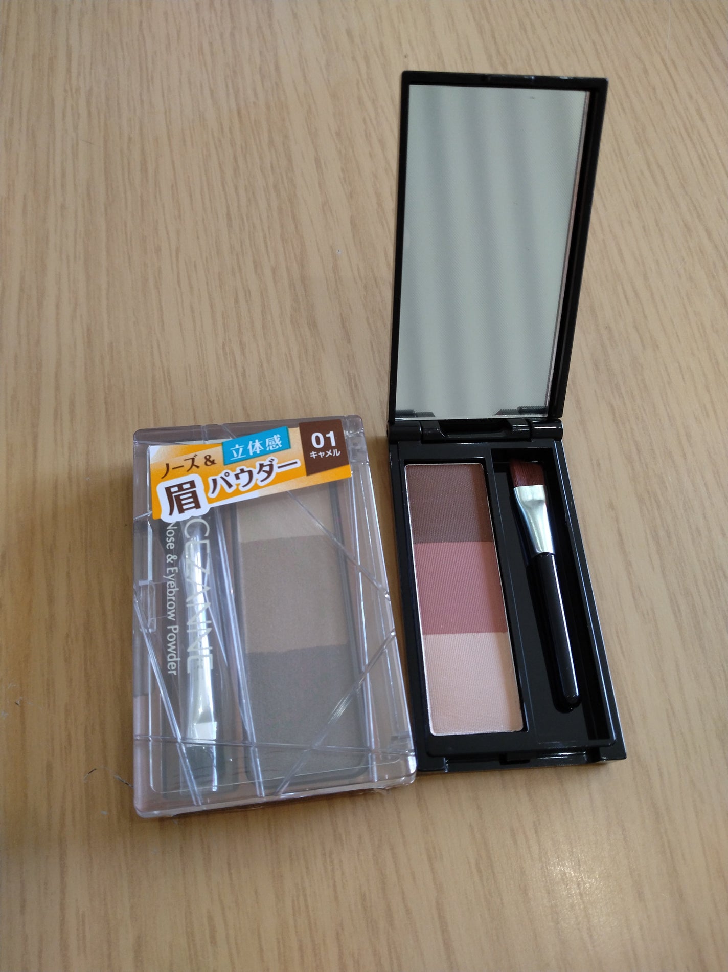 ノーズ&アイブロウパウダー/CEZANNE/パウダーアイブロウを使ったクチコミ(2枚目)