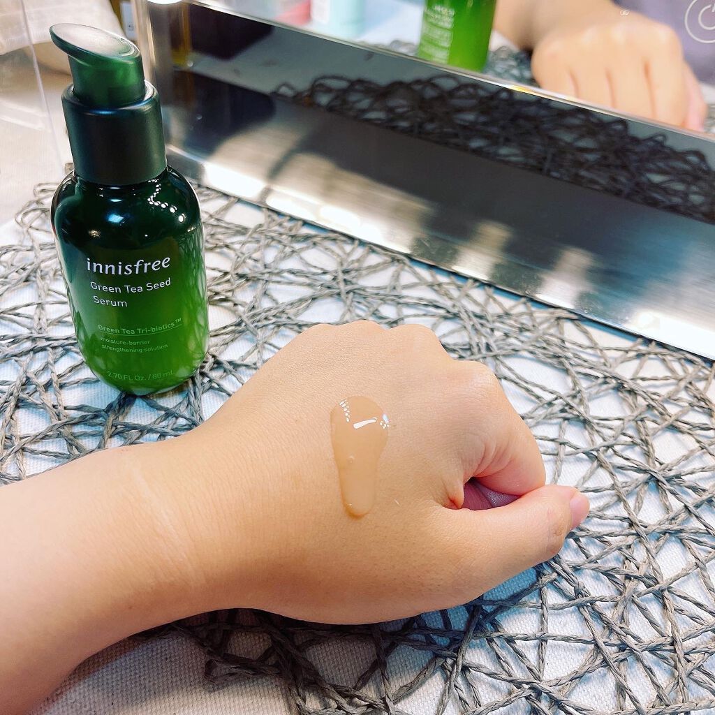 グリーンティーシード セラム N/innisfree/美容液を使ったクチコミ（2枚目）