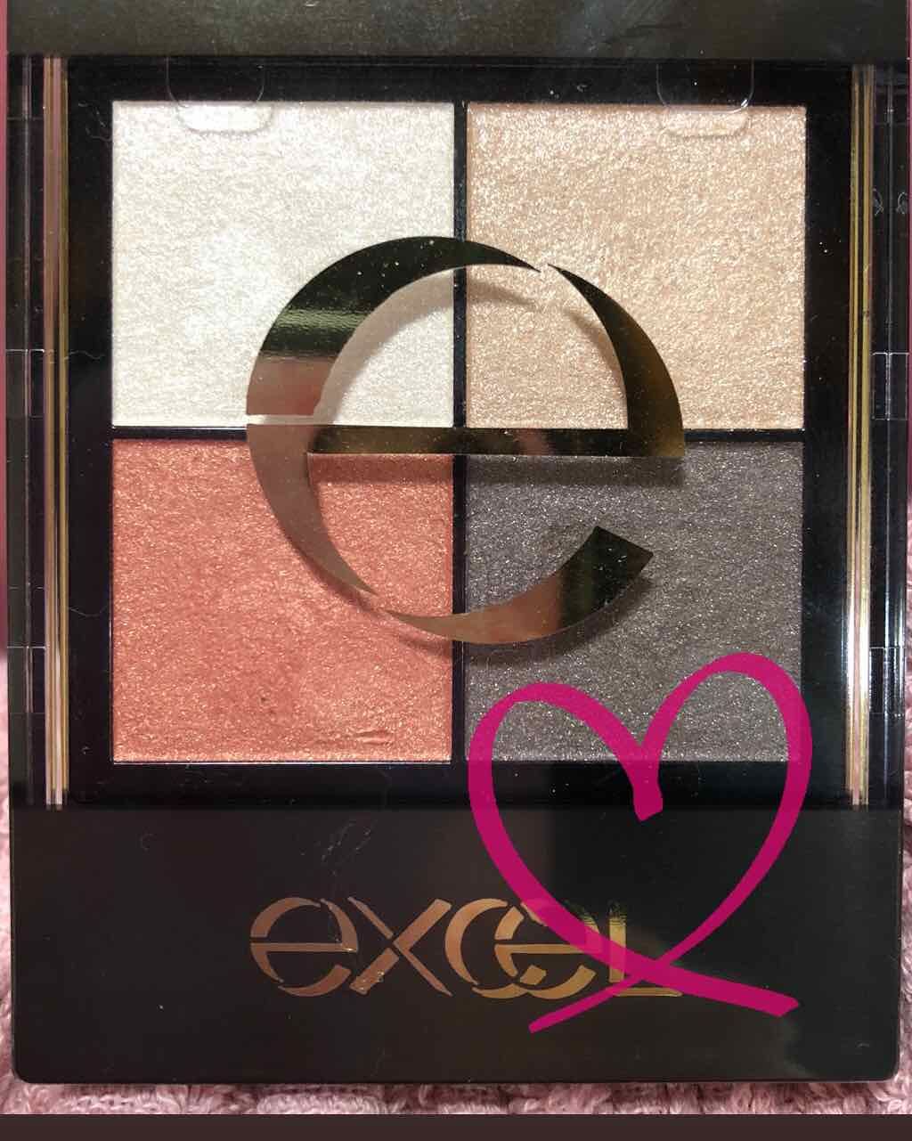 リアルクローズシャドウ/excel/アイシャドウパレットを使ったクチコミ(1枚目)