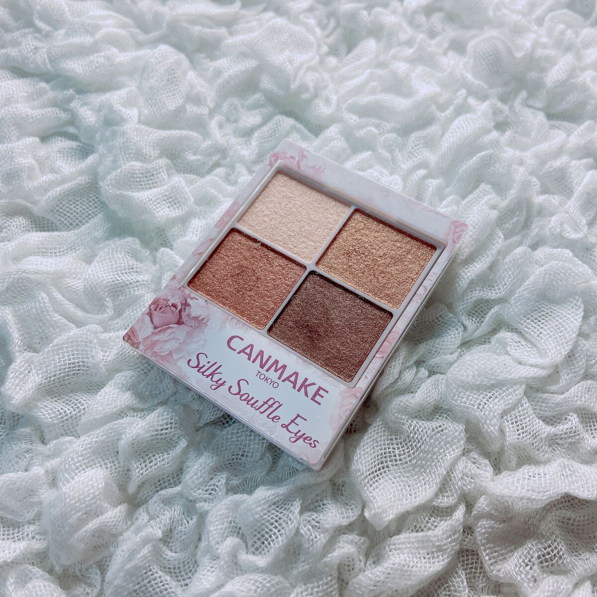 シルキースフレアイズ/キャンメイク/アイシャドウパレットを使ったクチコミ(1枚目)