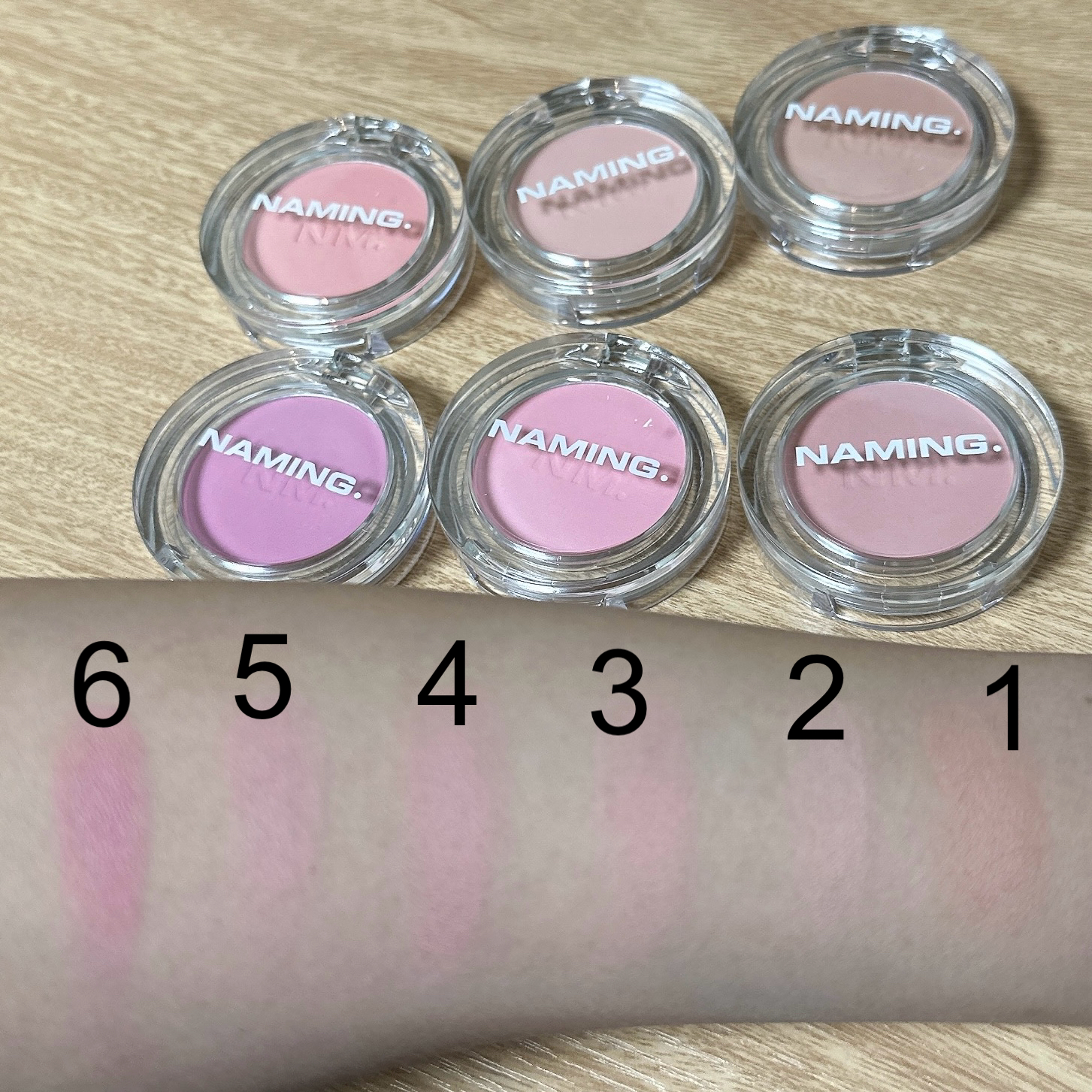 ネーミング フラッフィーパウダーブラッシュ/NAMING./パウダーチークを使ったクチコミ（3枚目）