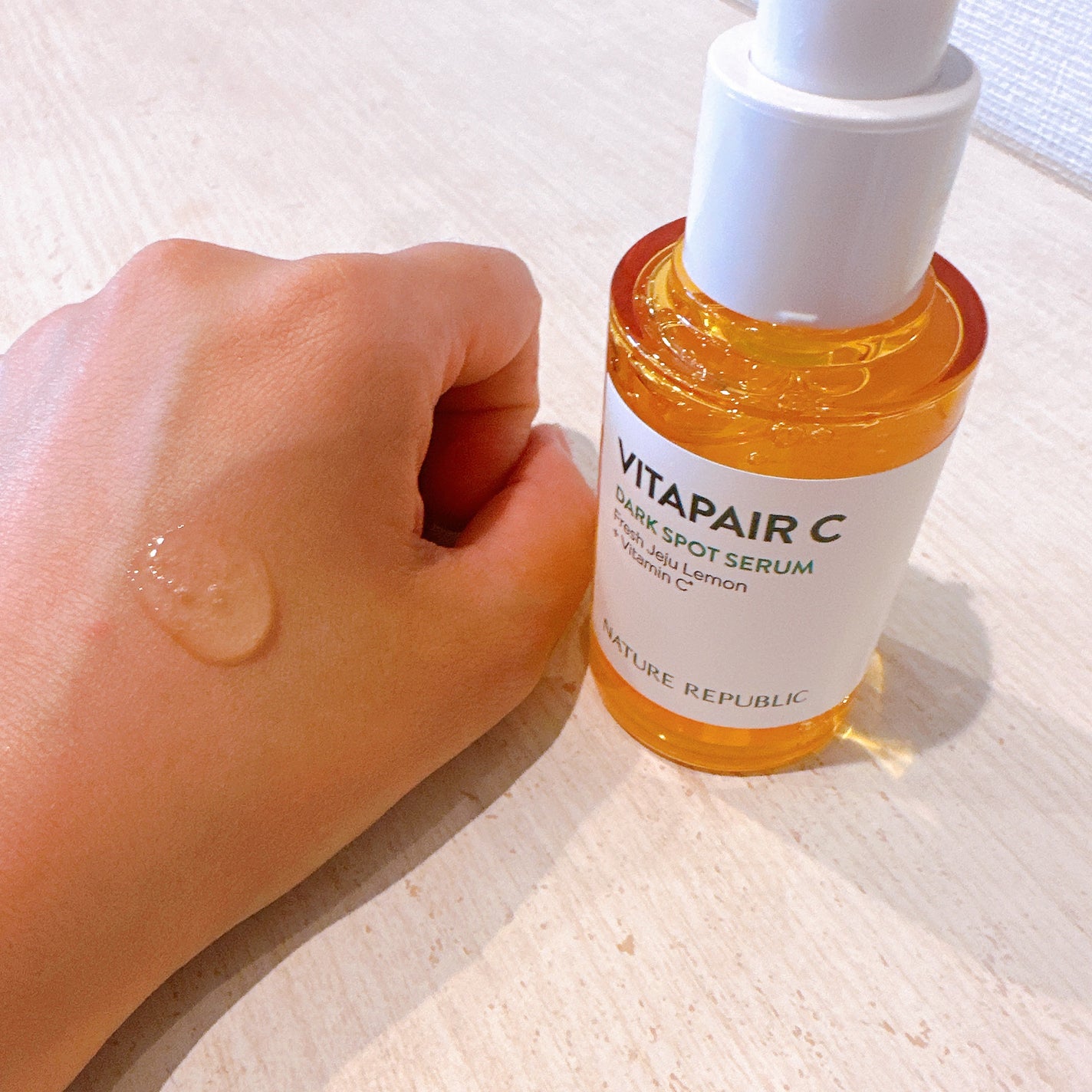 ビタペアC 集中美容液スペシャルセット/ネイチャーリパブリック/美容液を使ったクチコミ(4枚目)
