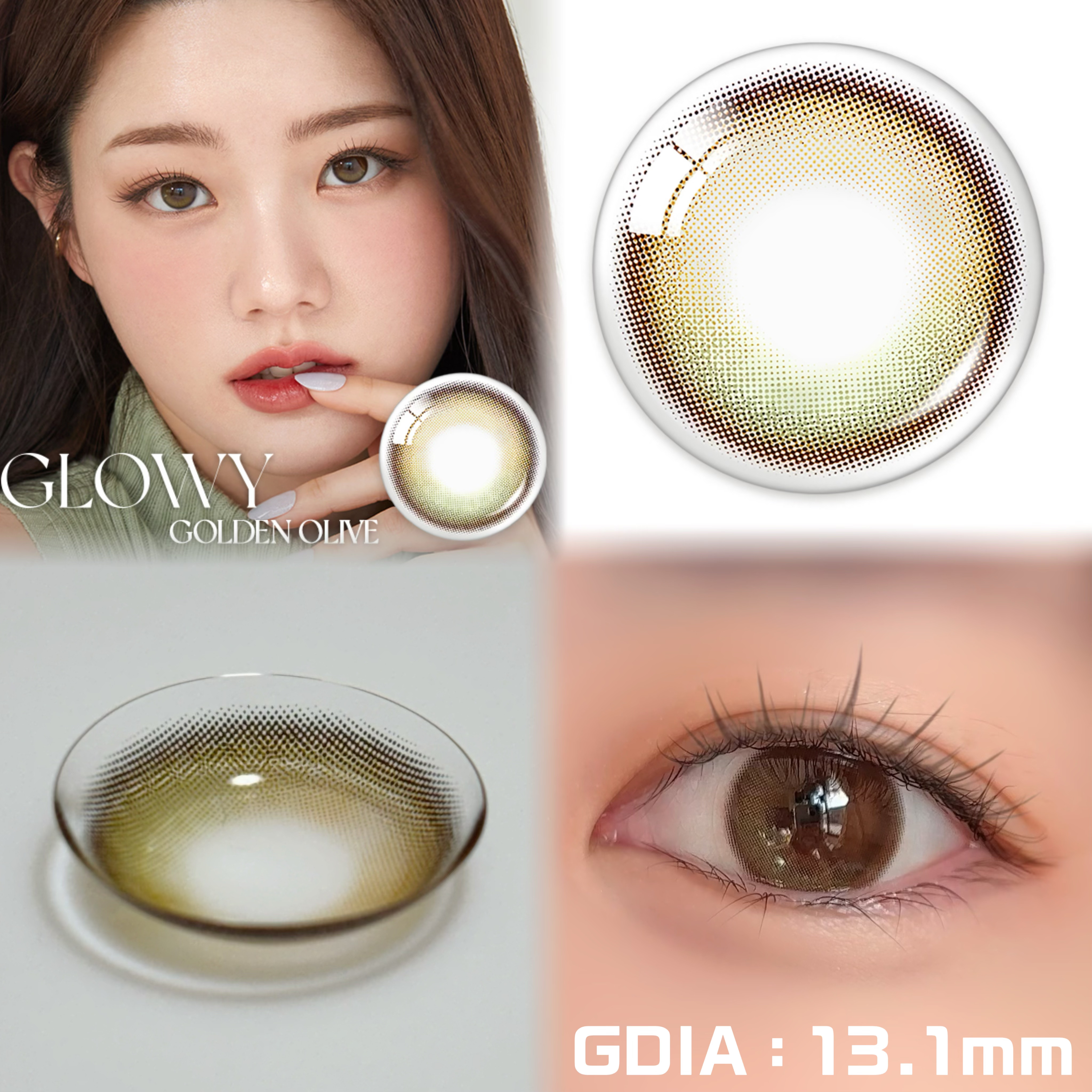 SCANDI 1day/OLENS/カラーコンタクトレンズを使ったクチコミ（2枚目）