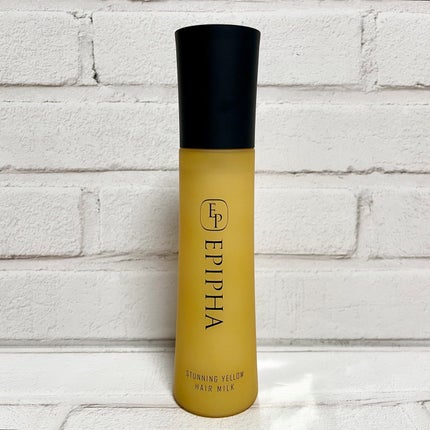 洗い流さないトリートメント STUNNING YELLOW/EPIPHA/アウトバストリートメントを使ったクチコミ(1枚目)
