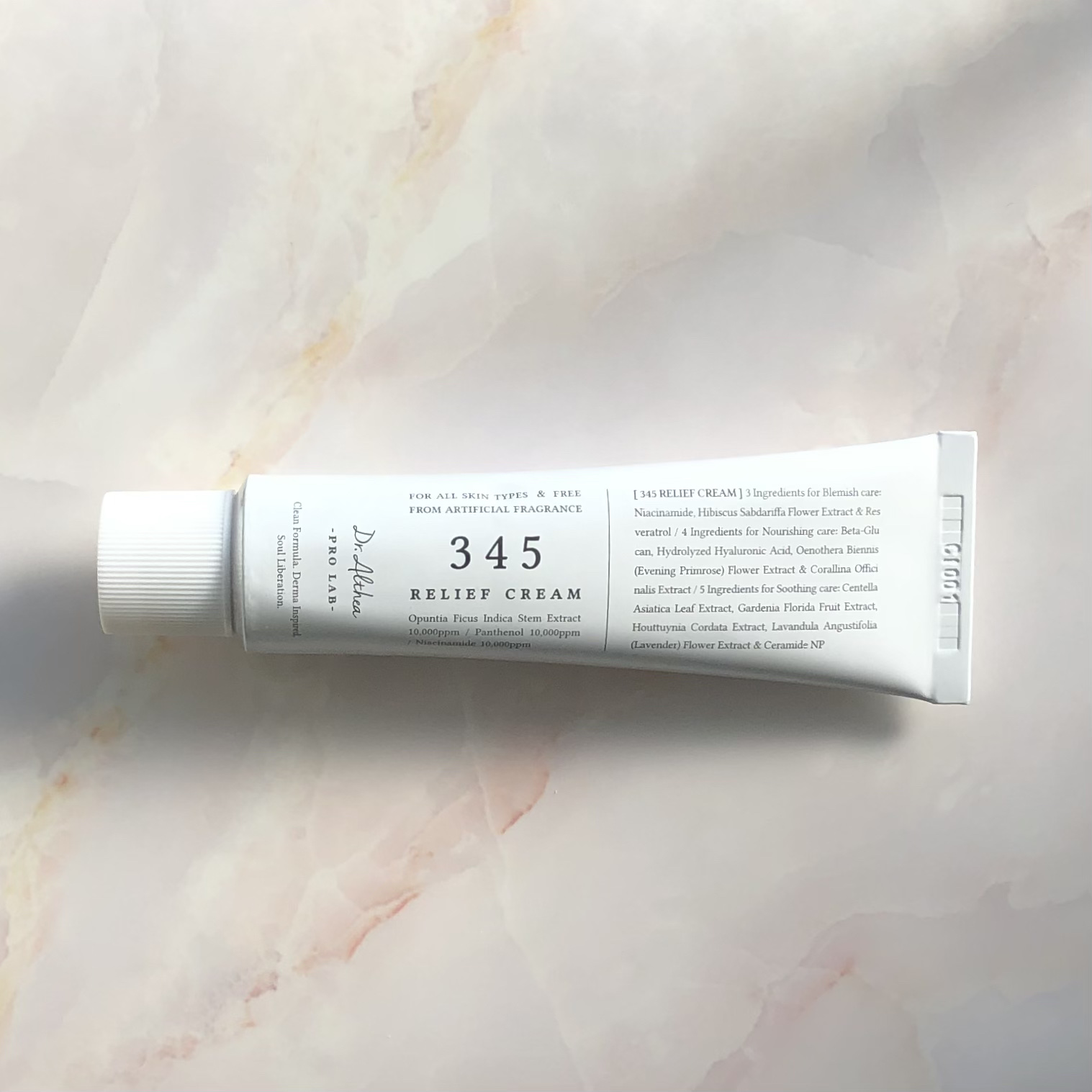 345リリーフクリーム/Dr.Althea/フェイスクリームを使ったクチコミ（1枚目）