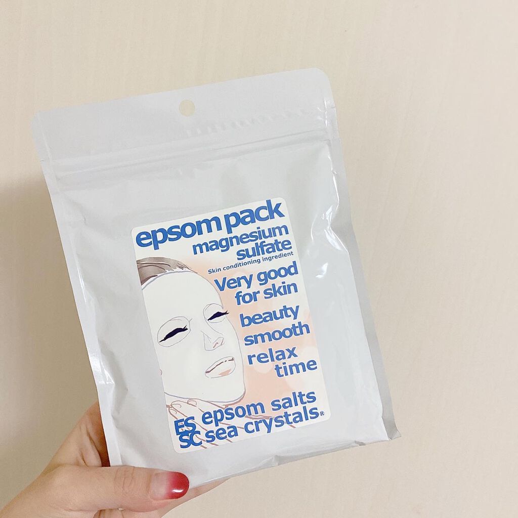 エプソムパック/sea crystals/シートマスク・パックを使ったクチコミ（1枚目）