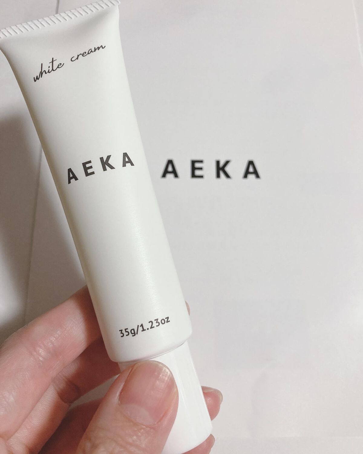 ホワイトクリーム/アエカ/デリケートゾーンケアを使ったクチコミ（2枚目）