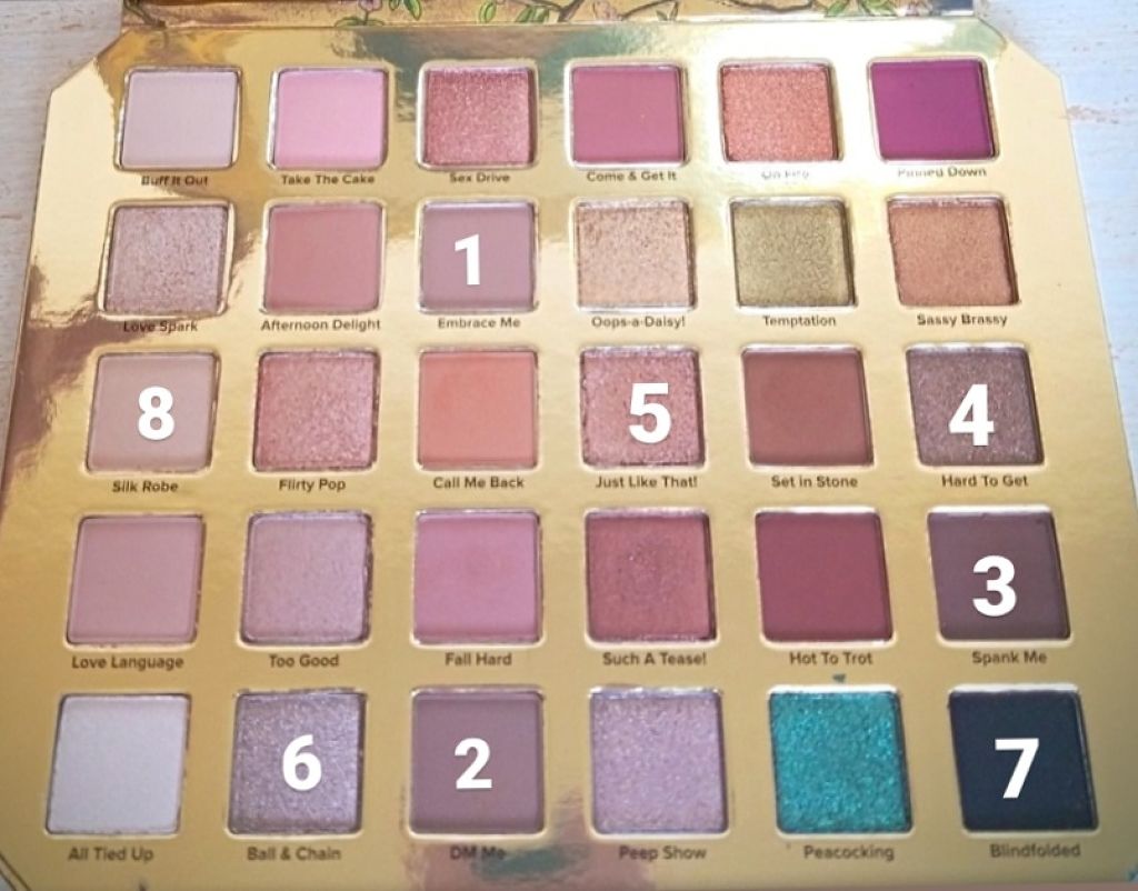 ナチュラル ラスト アイシャドウ パレット/Too Faced/アイシャドウパレットを使ったクチコミ(2枚目)