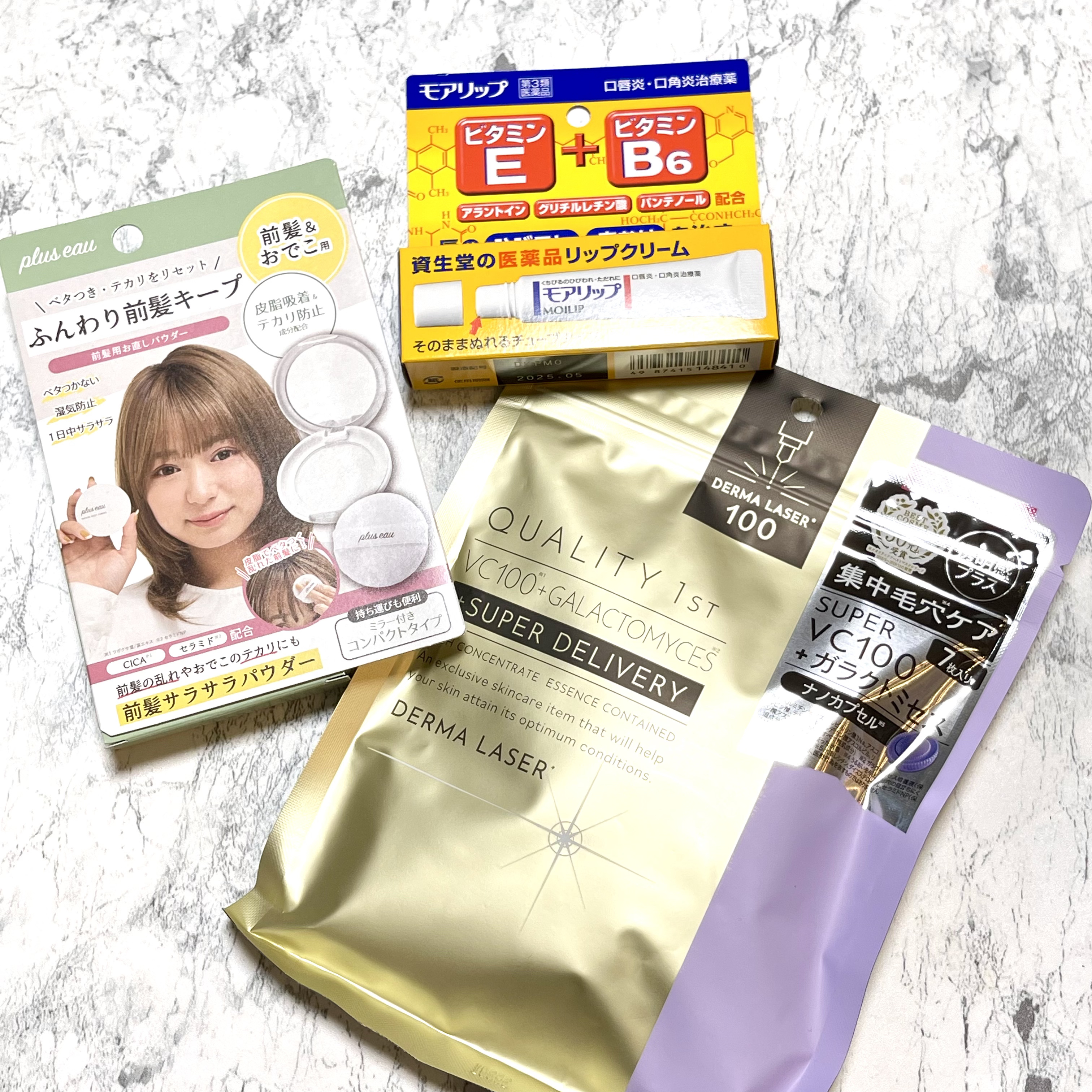 マエガミリセットパウダー/plus eau/その他スタイリングを使ったクチコミ（2枚目）