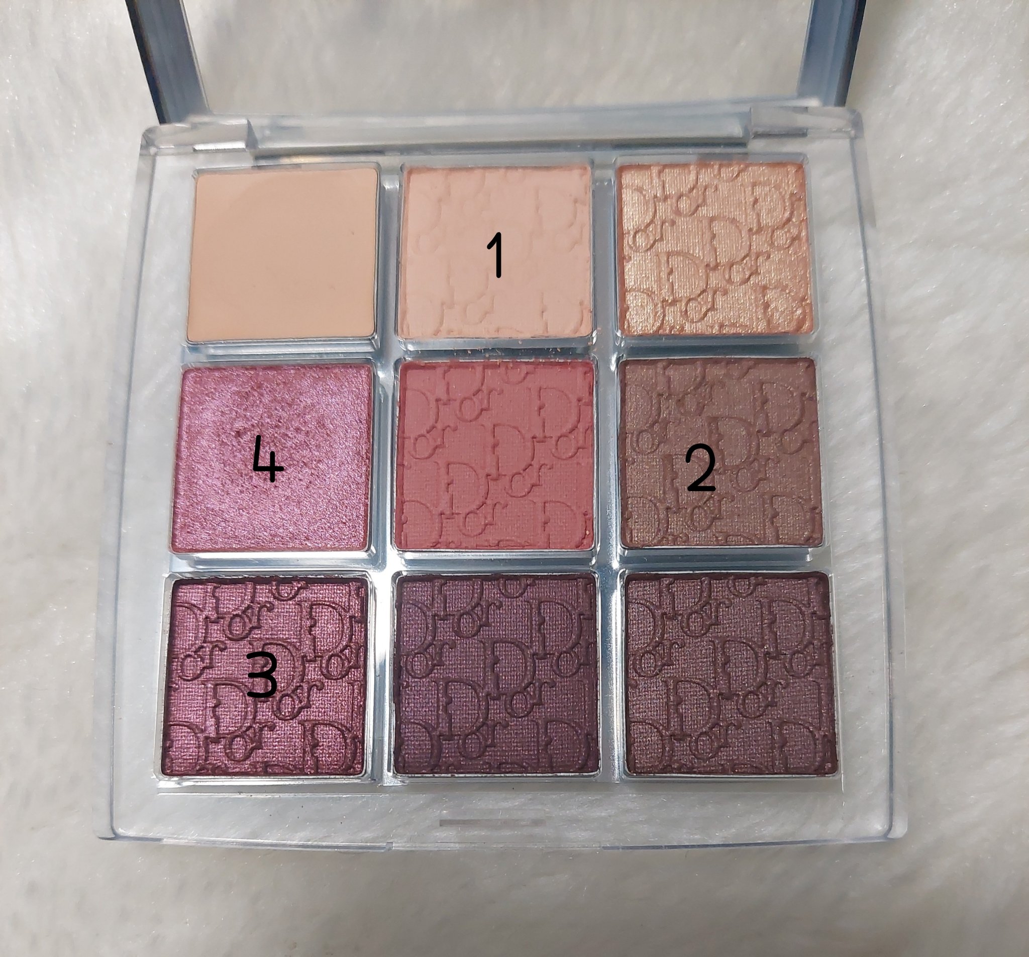 ディオール バックステージ アイ パレット 004 ローズウッド/Dior/アイシャドウパレットを使ったクチコミ（3枚目）