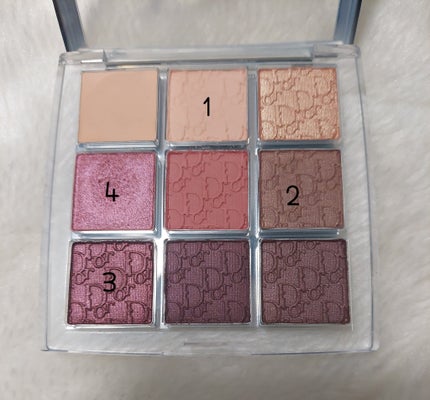 ディオール バックステージ アイ パレット 004 ローズウッド/Dior/アイシャドウパレットを使ったクチコミ(3枚目)
