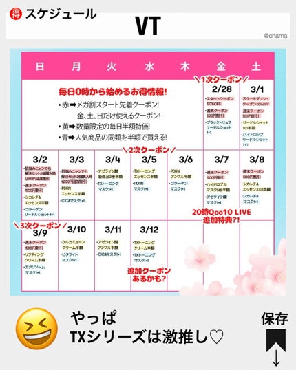 chama |ニキビ体質の正直レビュー🌻 on LIPS 「Qoo10メガ割✨2025春☘️恒例のお得な日をまとめてみたよ..」(8枚目)