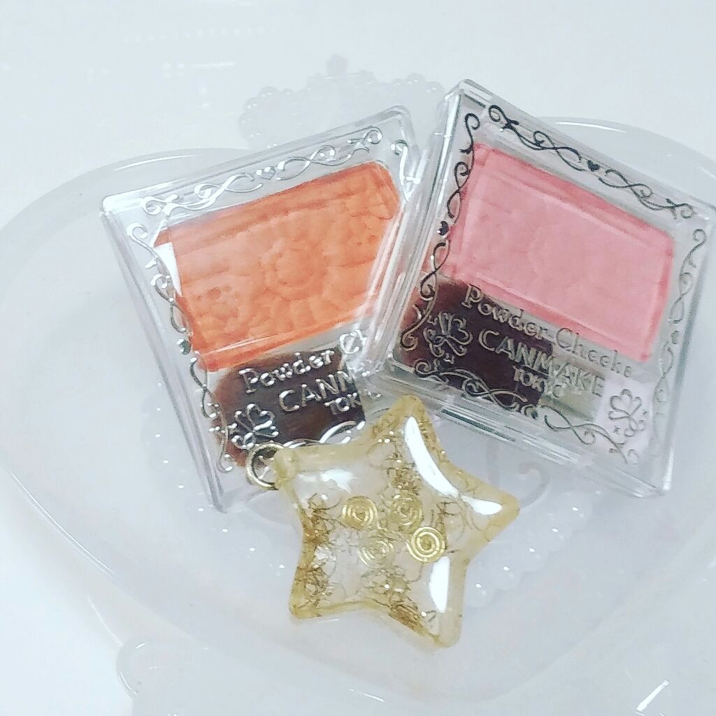 【旧品】パウダーチークス/キャンメイク/パウダーチークを使ったクチコミ(1枚目)