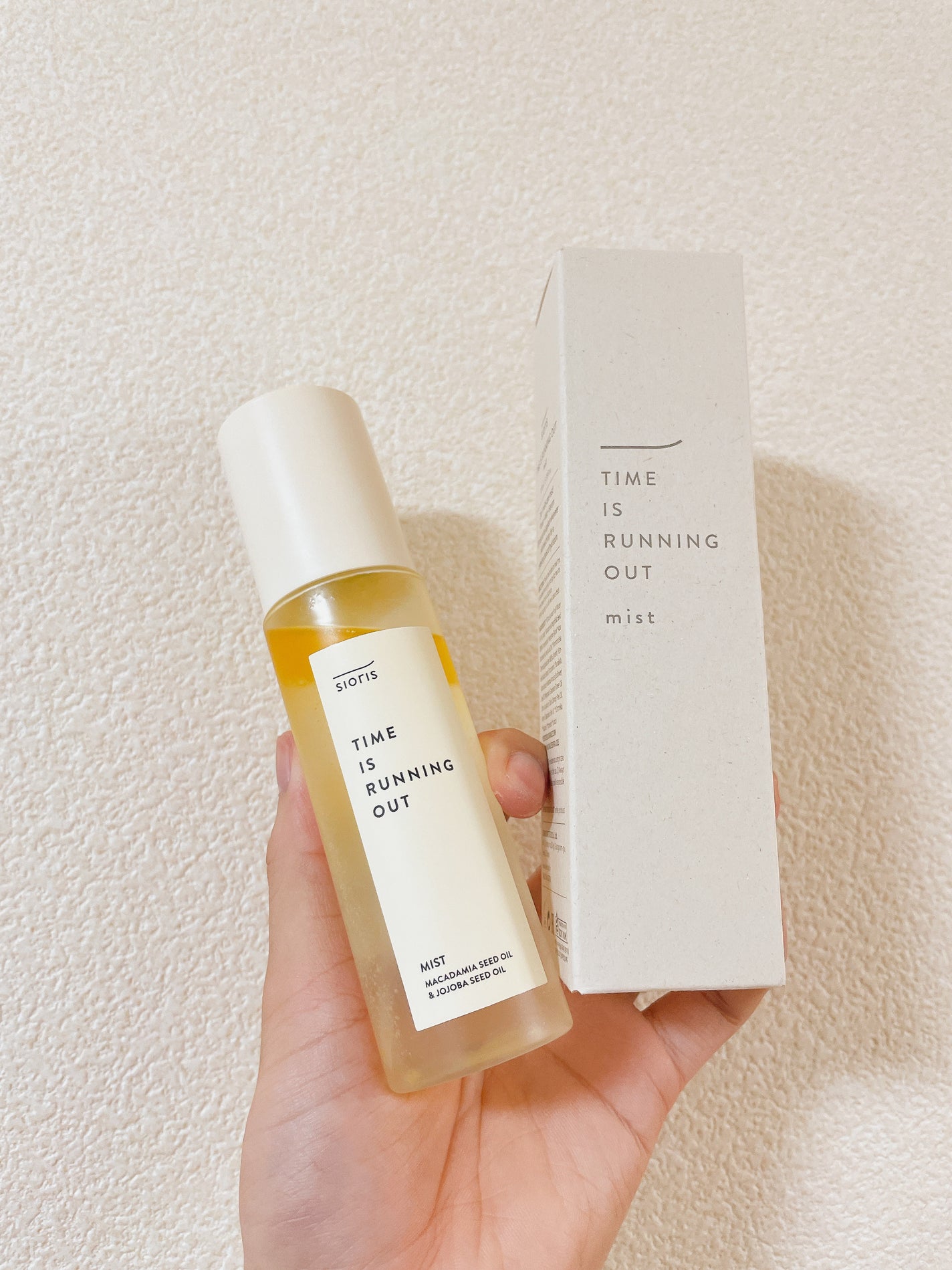 タイム イズ ランニング アウト ミスト/SIORIS/ミスト状化粧水を使ったクチコミ(1枚目)
