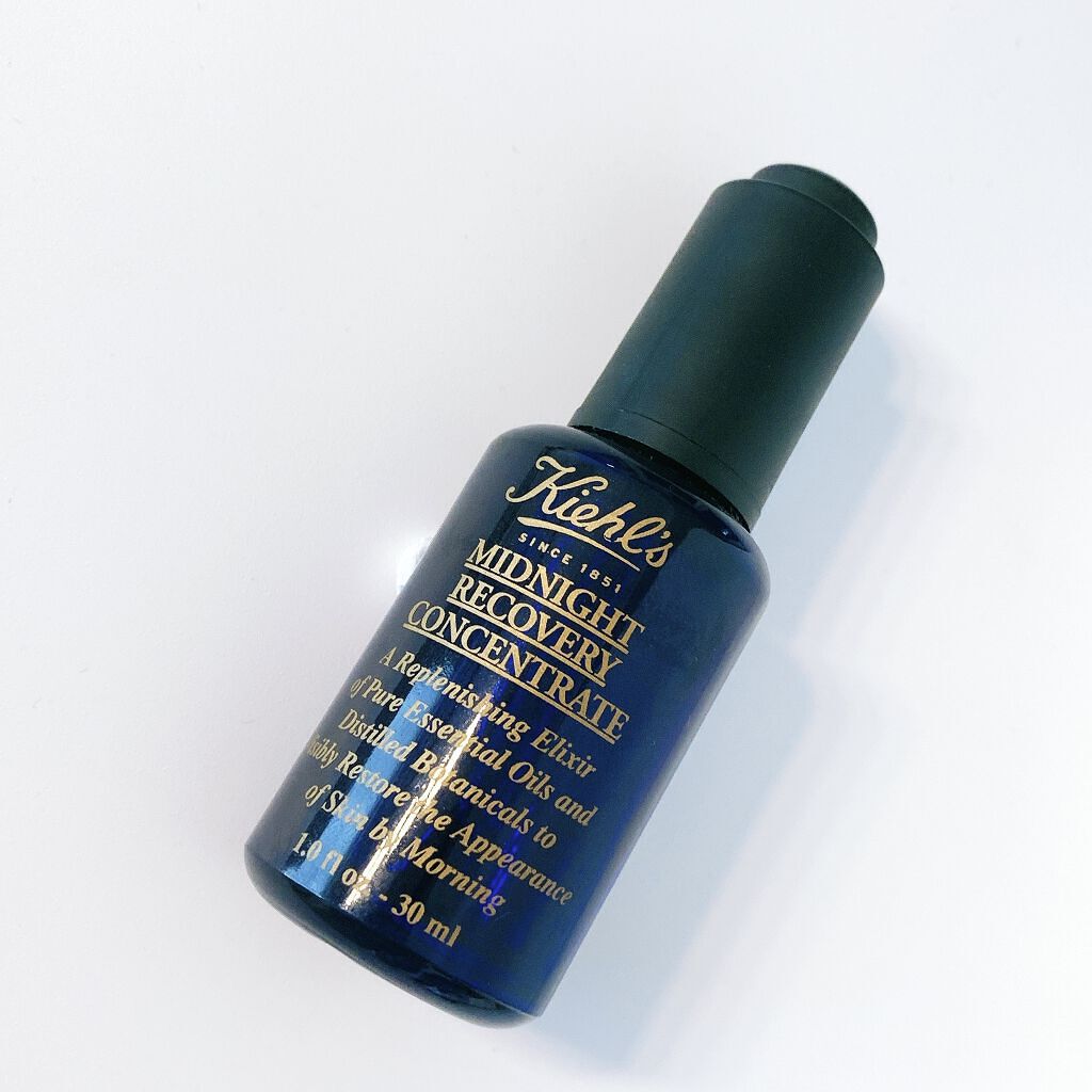 キールズ ミッドナイトボタニカル コンセントレート/Kiehl's/フェイスオイルを使ったクチコミ（1枚目）