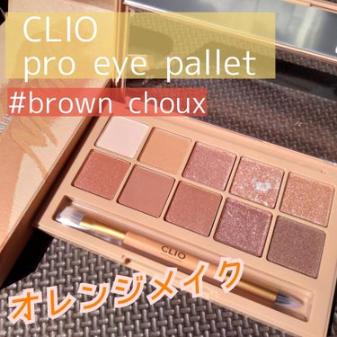 CLIO
ﾌﾟﾛｱｲﾊﾟﾚｯﾄ
#brown choux


ブラウン系の10色が入った、
【捨て色なしシャドウ】！🌼

一番人気者の#simply pinkも購入したんですが
がっつりイエベのわたしに