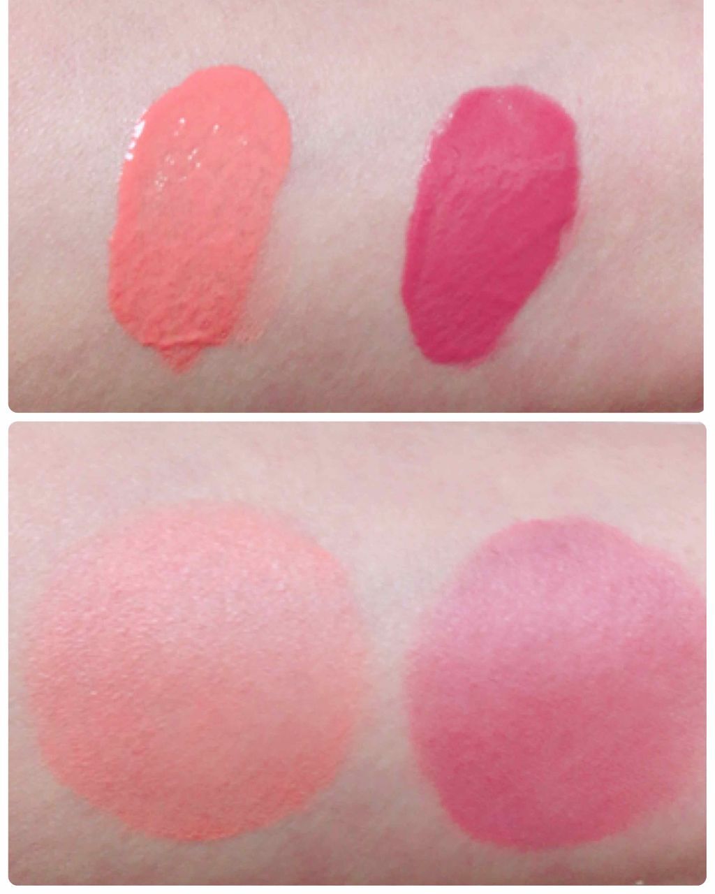 ディアダーリン ウォータージェルティント (アイスティント)/ETUDE/口紅を使ったクチコミ(2枚目)