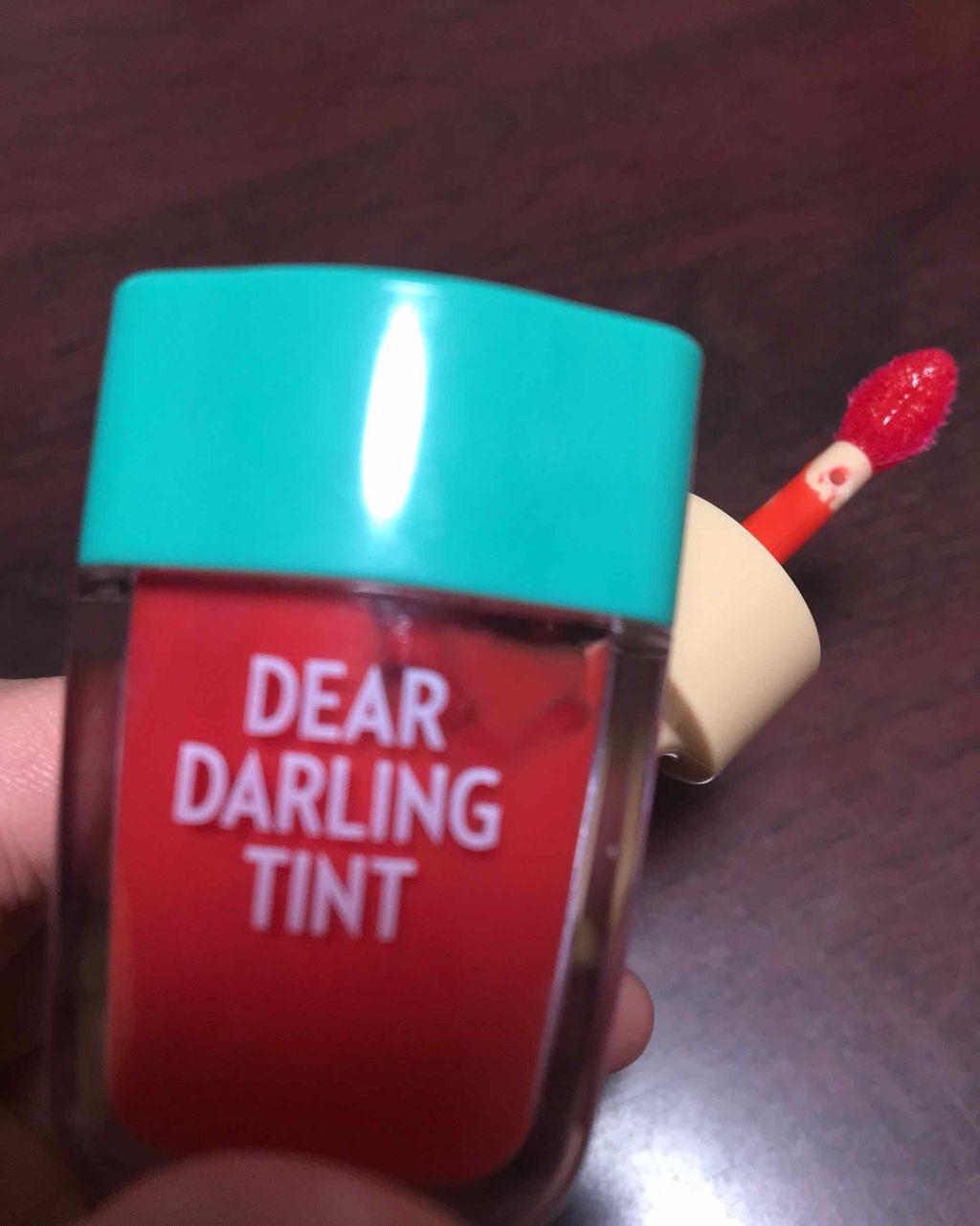 ディアダーリン ウォータージェルティント (アイスティント)/ETUDE/口紅を使ったクチコミ(1枚目)