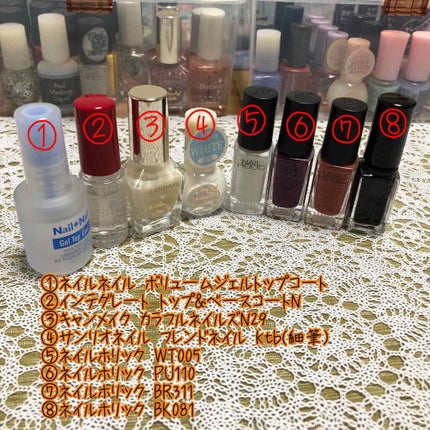 カラフルネイルズ/キャンメイク/マニキュアを使ったクチコミ(3枚目)