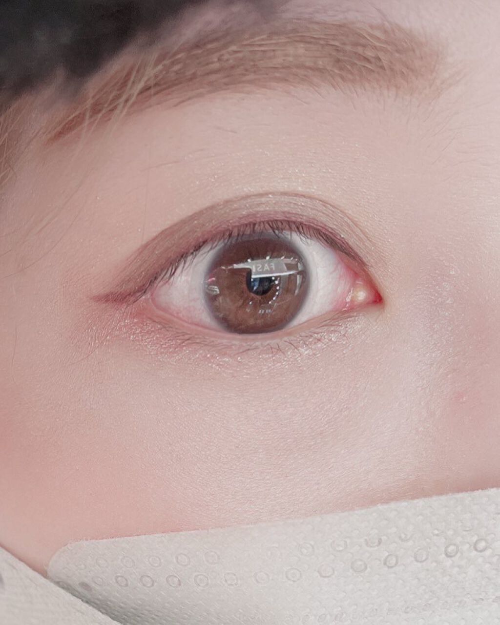 リアルラスティングアイライナー24hWPk /K-パレット/リキッドアイライナーを使ったクチコミ(2枚目)