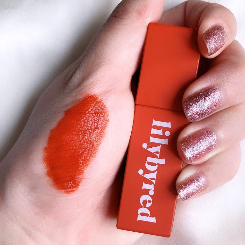 ブラッディライアー コーティングティント/lilybyred/リップティントを使ったクチコミ(3枚目)