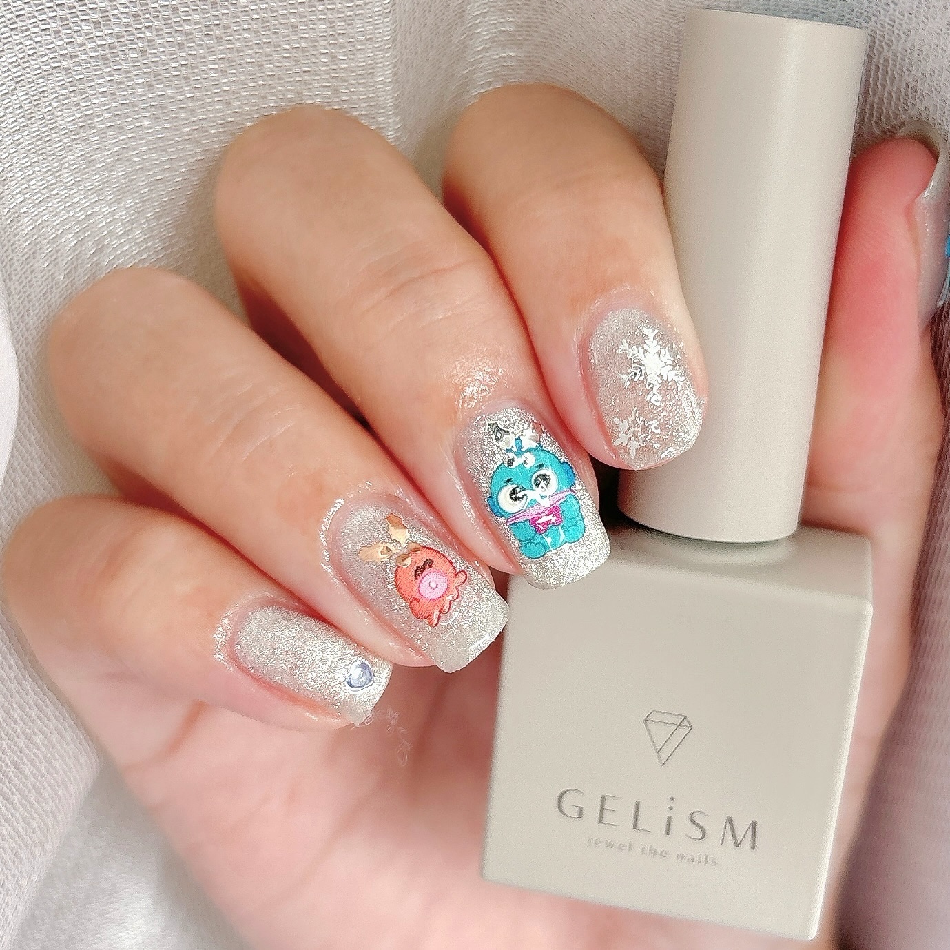 GELiSM (ジェリズム)/D-UP/ジェルネイルを使ったクチコミ（3枚目）