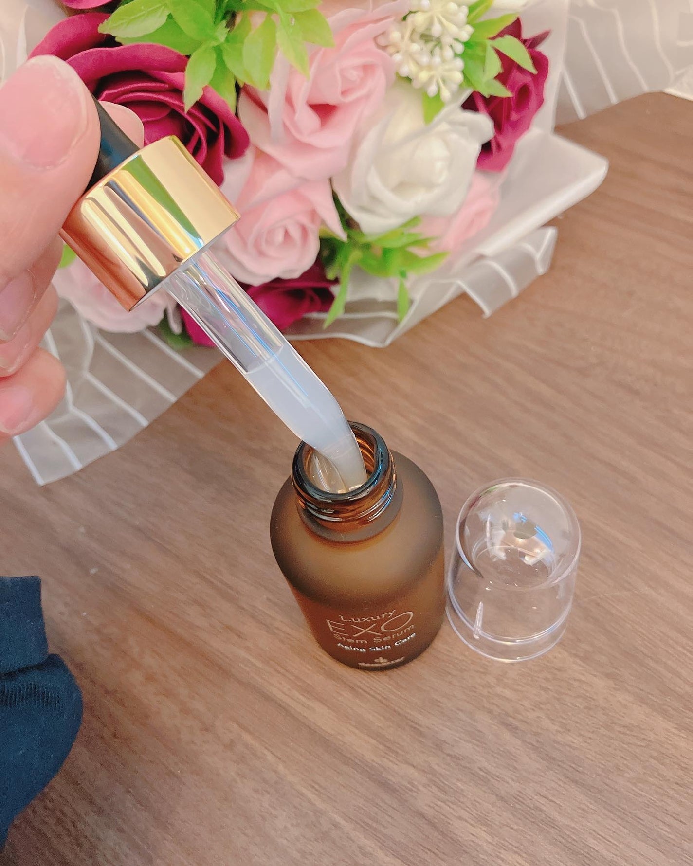 ラグジュアリーEXOステムセラム/demarrer/美容液を使ったクチコミ(3枚目)