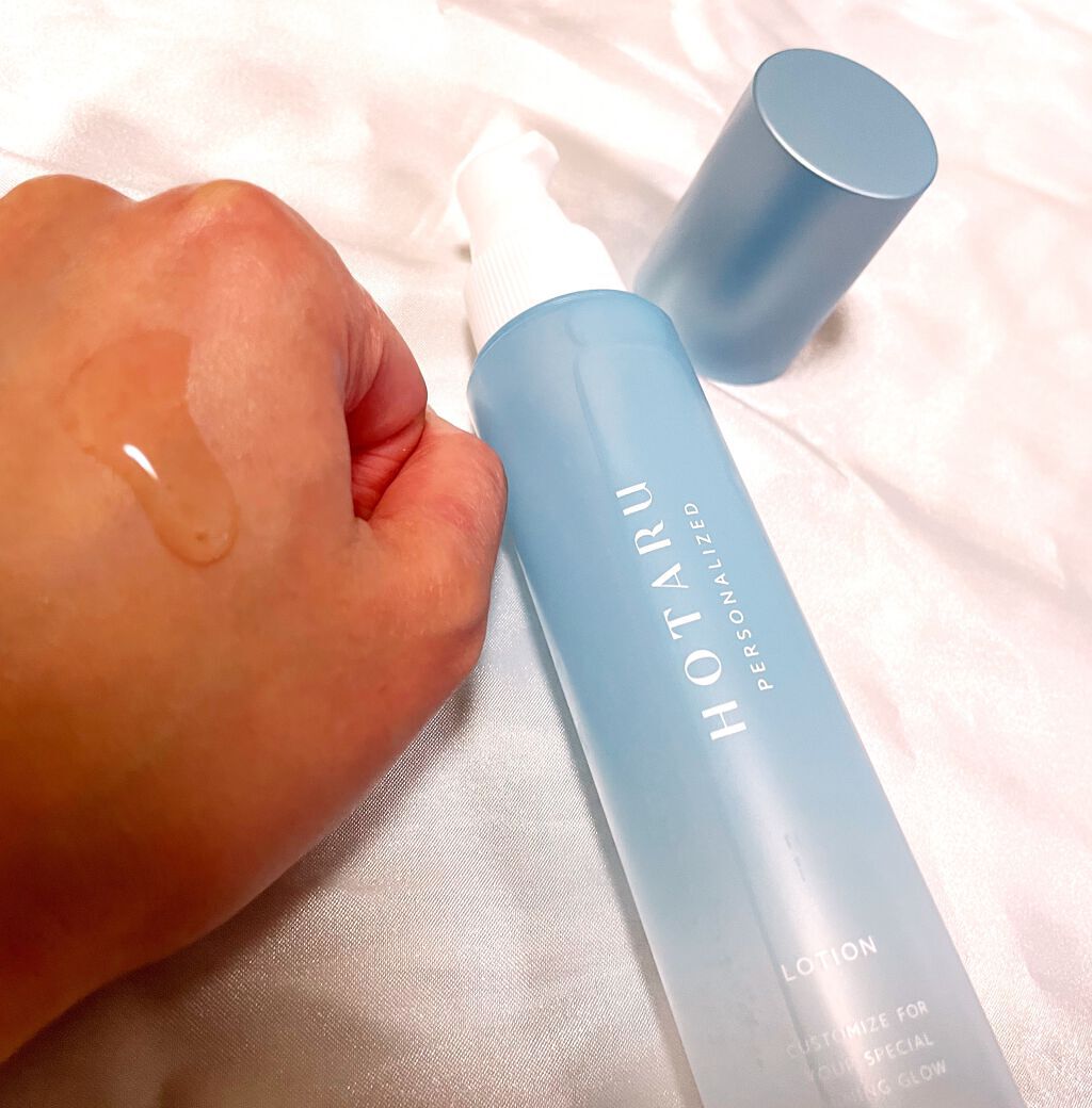  HOTARU PERSONALIZED LOTION／MOISTURIZER /HOTARU PERSONALIZED/スキンケアキットを使ったクチコミ（2枚目）