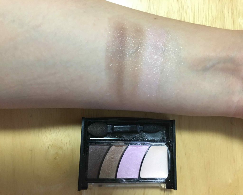 グラデーション アイ カラー（チップ付）/ちふれ/アイシャドウパレットを使ったクチコミ（3枚目）