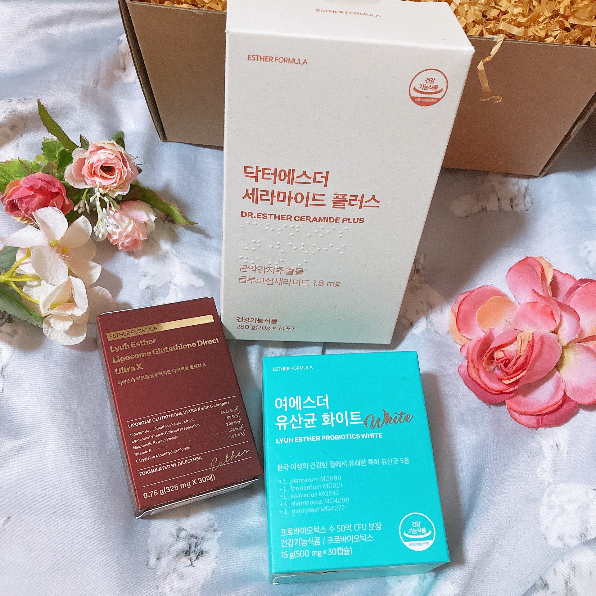 ヨエスターGLTダイレクトウルトラX/ESTHER FORMULA/美容サプリメントを使ったクチコミ（2枚目）