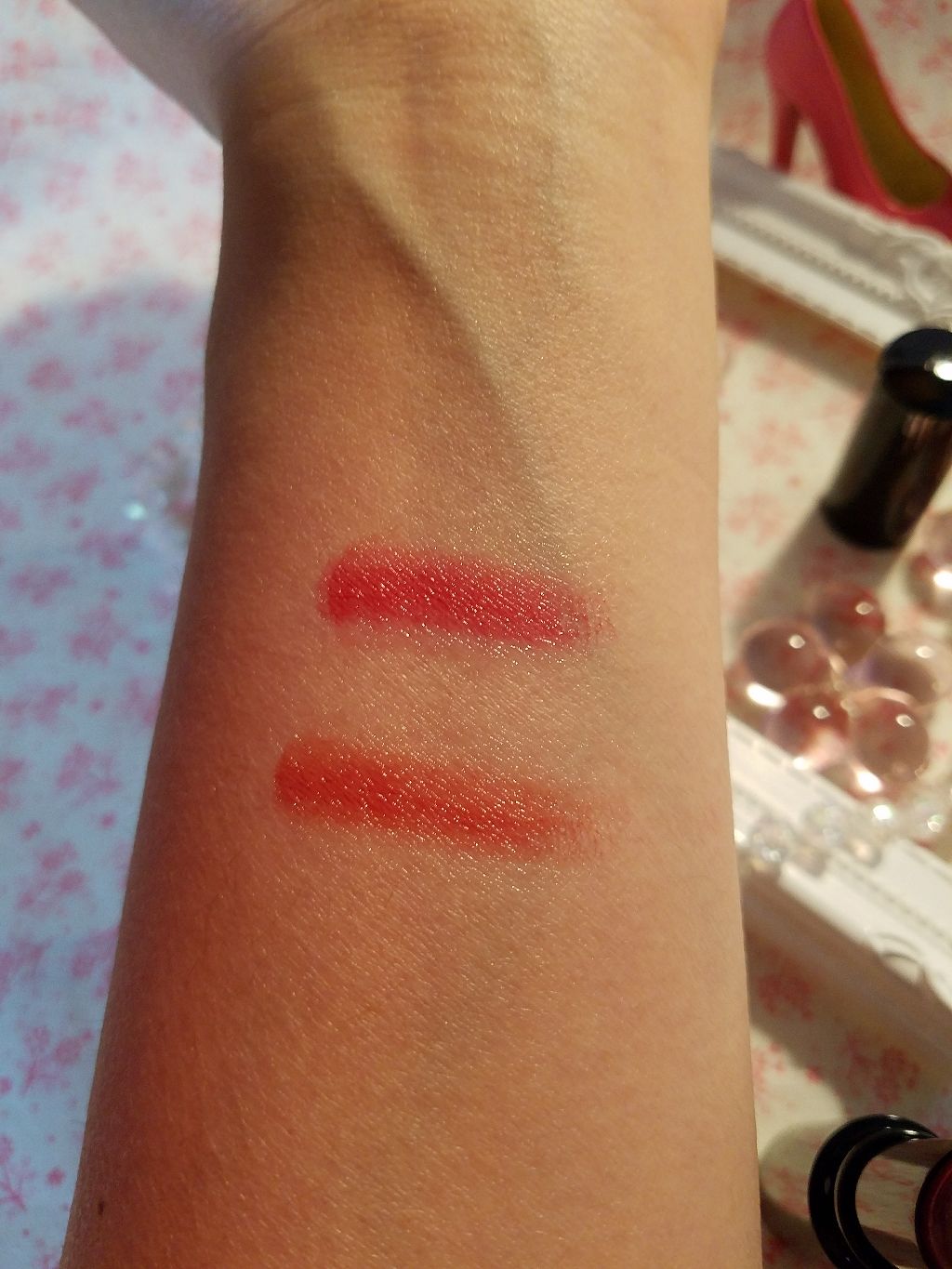 クリスタルデュオ リップスティック/Visée/口紅を使ったクチコミ（2枚目）