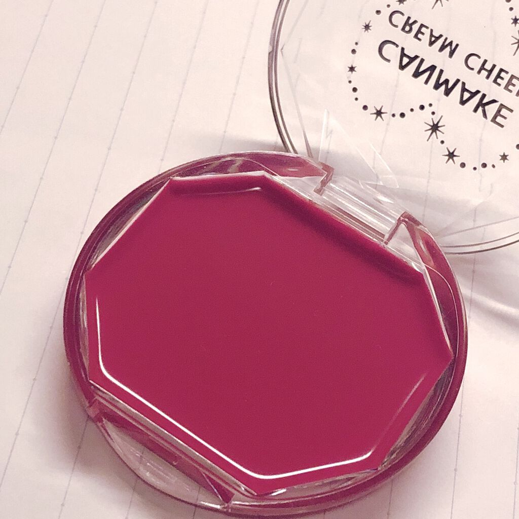 クリームチーク（クリアタイプ）/キャンメイク/ジェル・クリームチークを使ったクチコミ（2枚目）