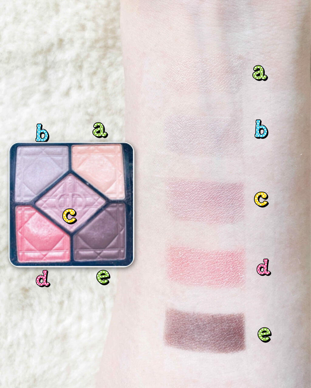 サンク クルール/Dior/アイシャドウパレットを使ったクチコミ（2枚目）