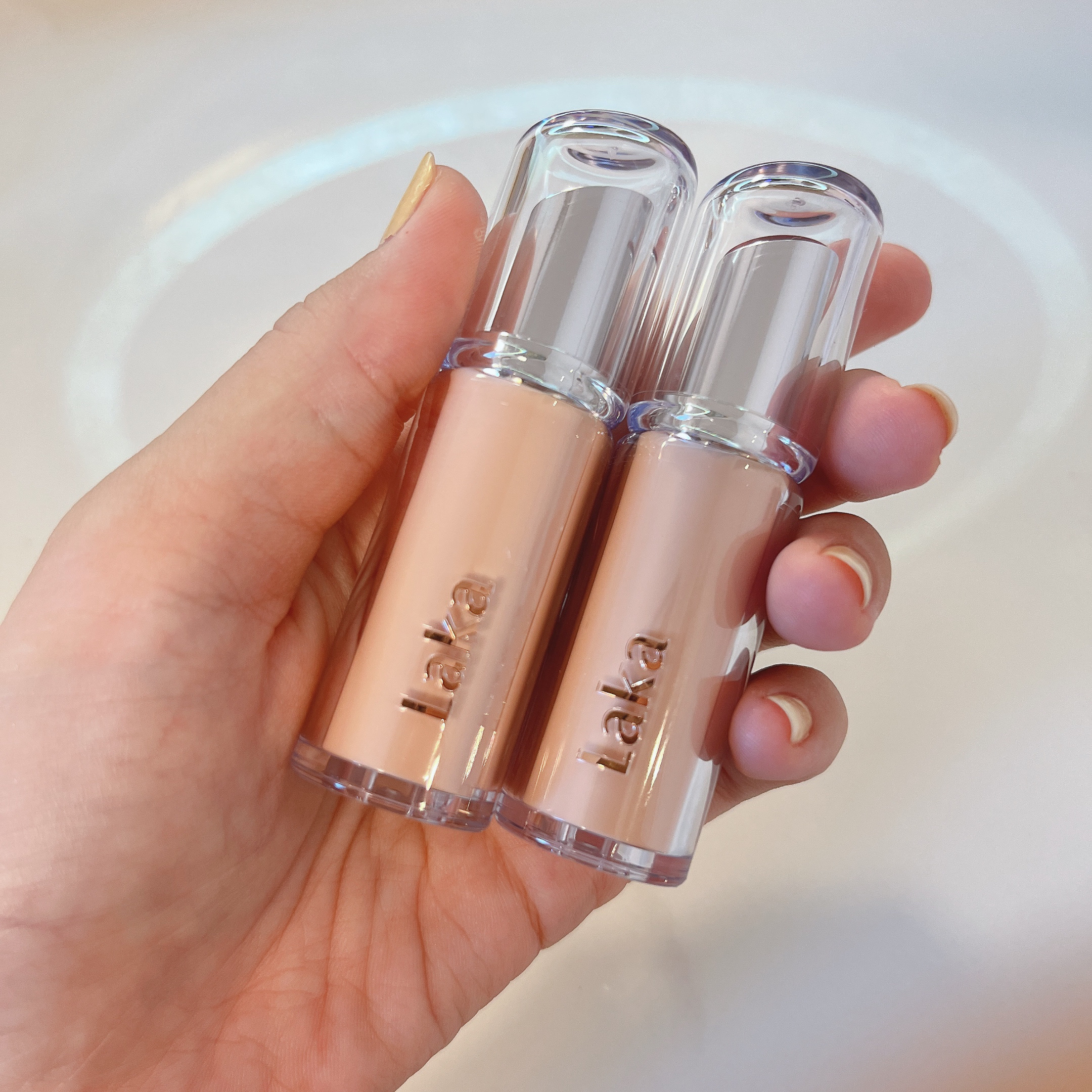 ボンディンググロウリップスティック/Laka/口紅を使ったクチコミ（2枚目）