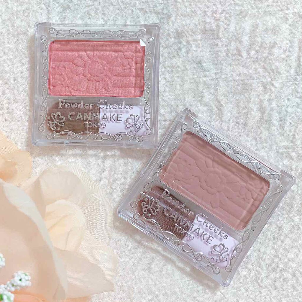 【旧品】パウダーチークス/キャンメイク/パウダーチークを使ったクチコミ(2枚目)