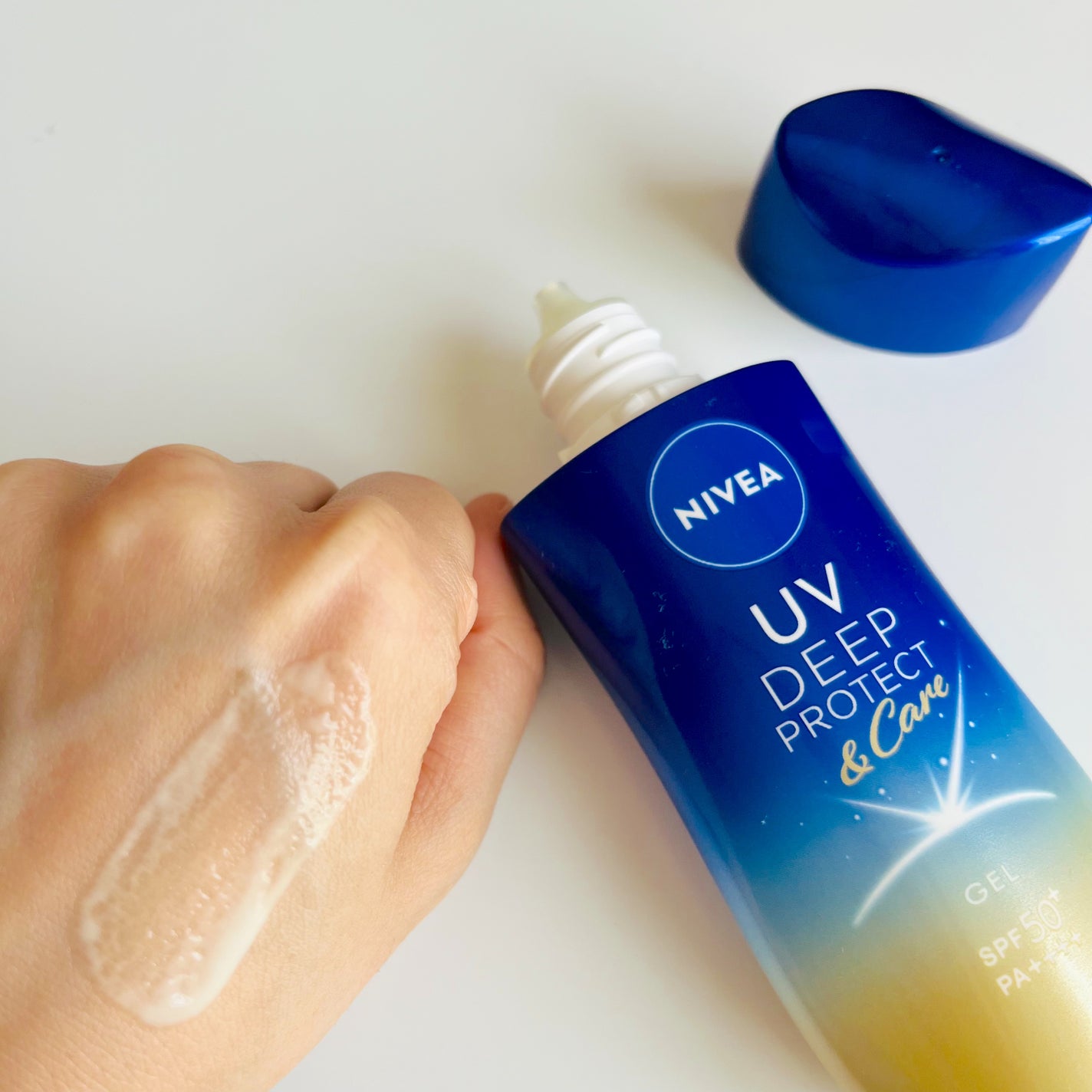 ニベアUV ディープ プロテクト&ケア ジェル/ニベア/日焼け止めジェルを使ったクチコミ(3枚目)