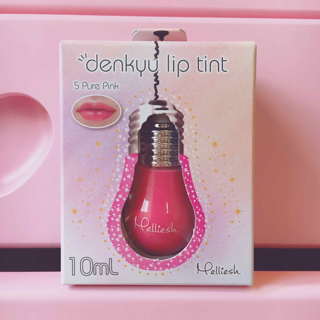  denkyuリップティント/Melliesh/リップティントを使ったクチコミ（1枚目）