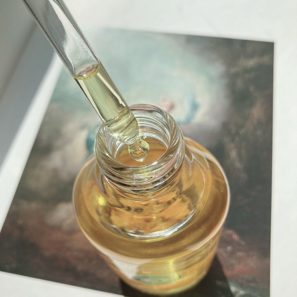 ファイブハーブス リペアリングインテンシヴオイル/L'OCCITANE/ヘアオイルを使ったクチコミ（3枚目）