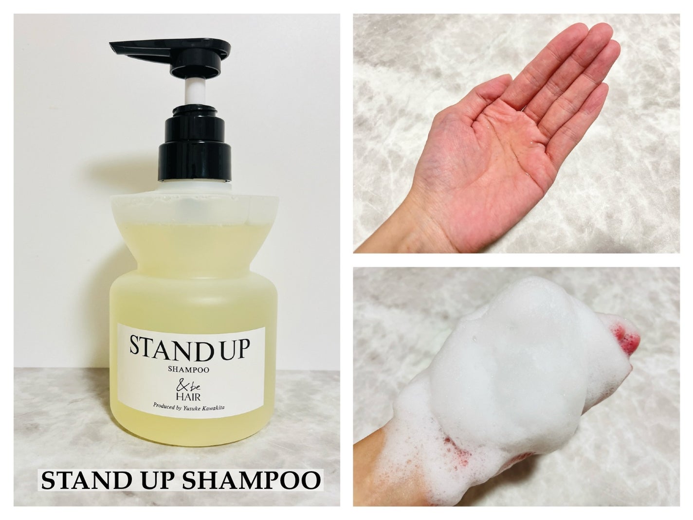 &be スタンドアップシャンプー/&be HAIR/市販シャンプーを使ったクチコミ(2枚目)