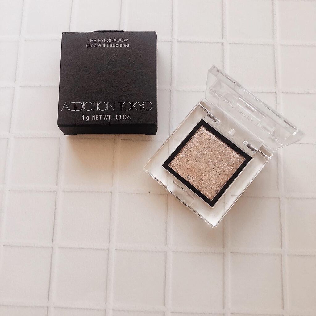 アディクション ザ アイシャドウ スパークル/ADDICTION/単色アイシャドウを使ったクチコミ(3枚目)