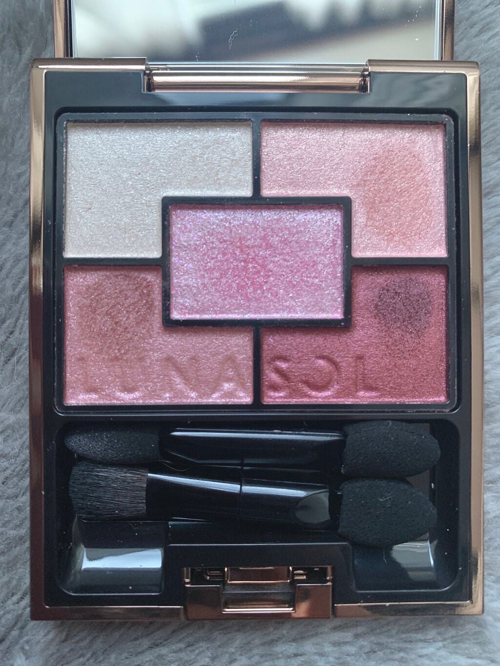 ジェミネイトアイズ N/LUNASOL/アイシャドウパレットを使ったクチコミ(3枚目)