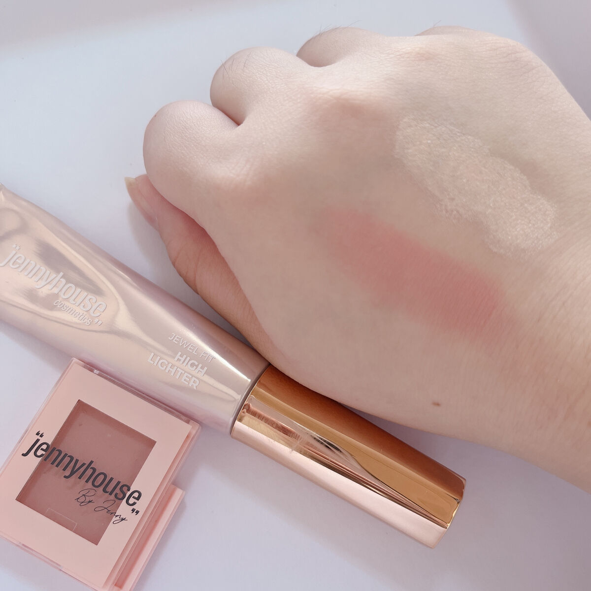 エアーフィットアーティストシャドウ 03Rosy Beige/jenny house/単色アイシャドウを使ったクチコミ（1枚目）