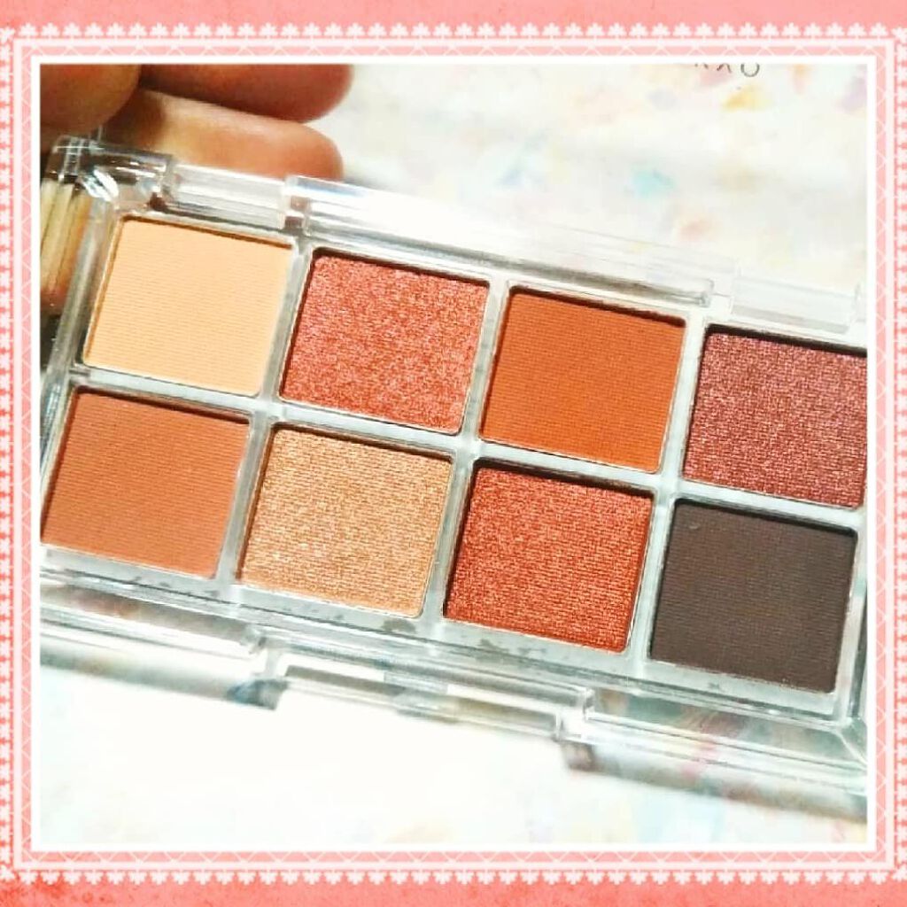 AC8カラーアイパレット/セリア/アイシャドウパレットを使ったクチコミ（2枚目）